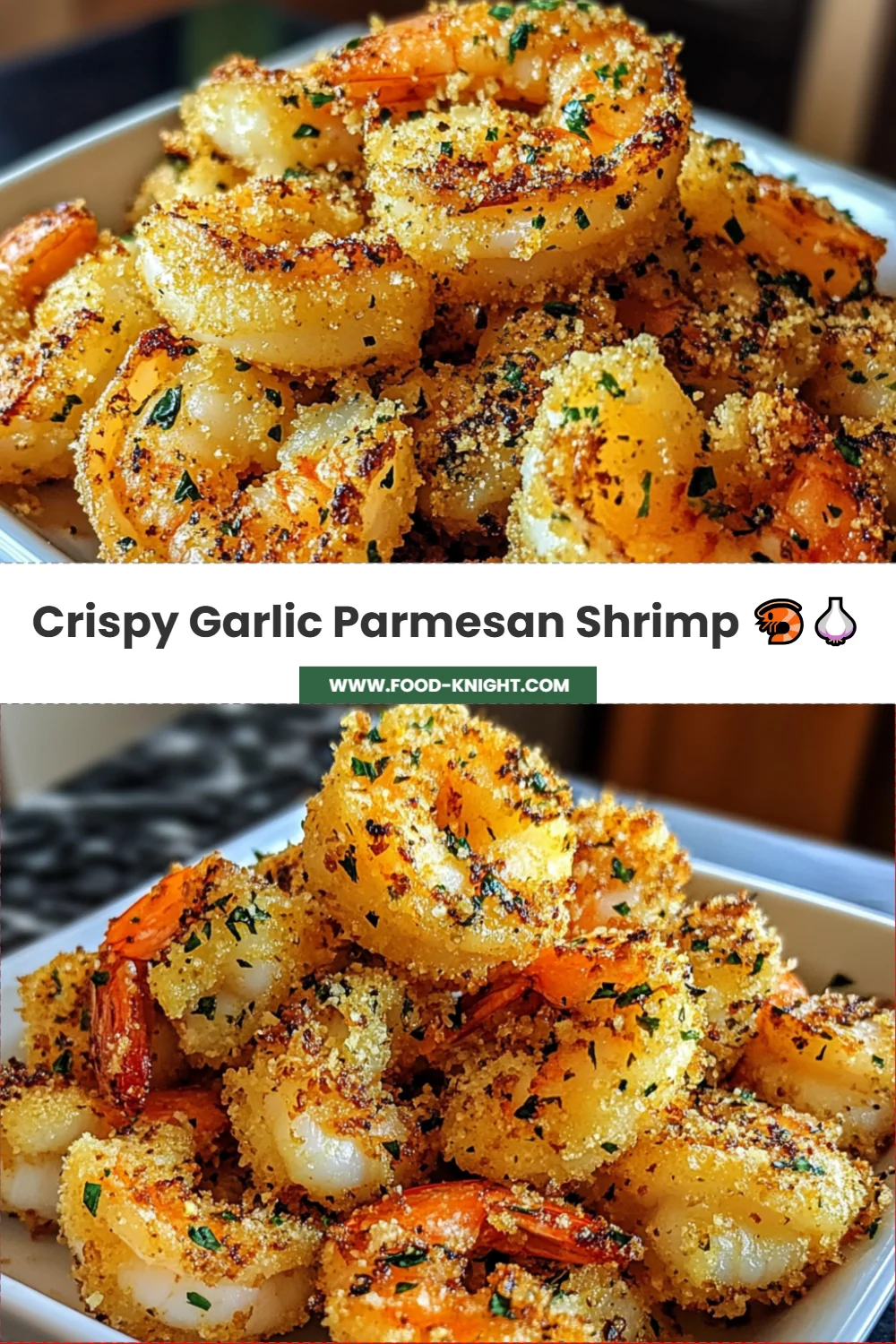 Crispy Garlic Parmesan Shrimp Recipe