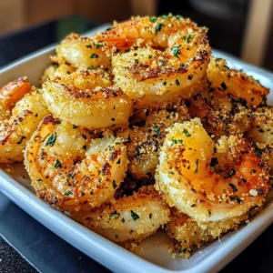 Crispy Garlic Parmesan Shrimp Recipe