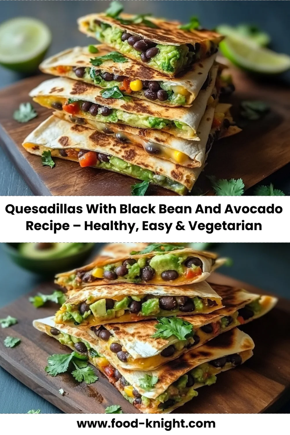 Delicious Black Bean and Avocado Quesadillas Recipe