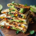 Delicious Black Bean and Avocado Quesadillas Recipe