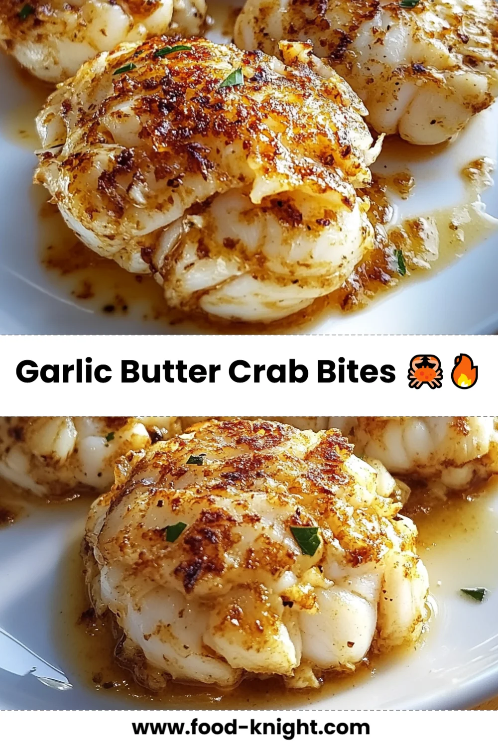 Delicious Garlic Butter Crab Bites Recipe