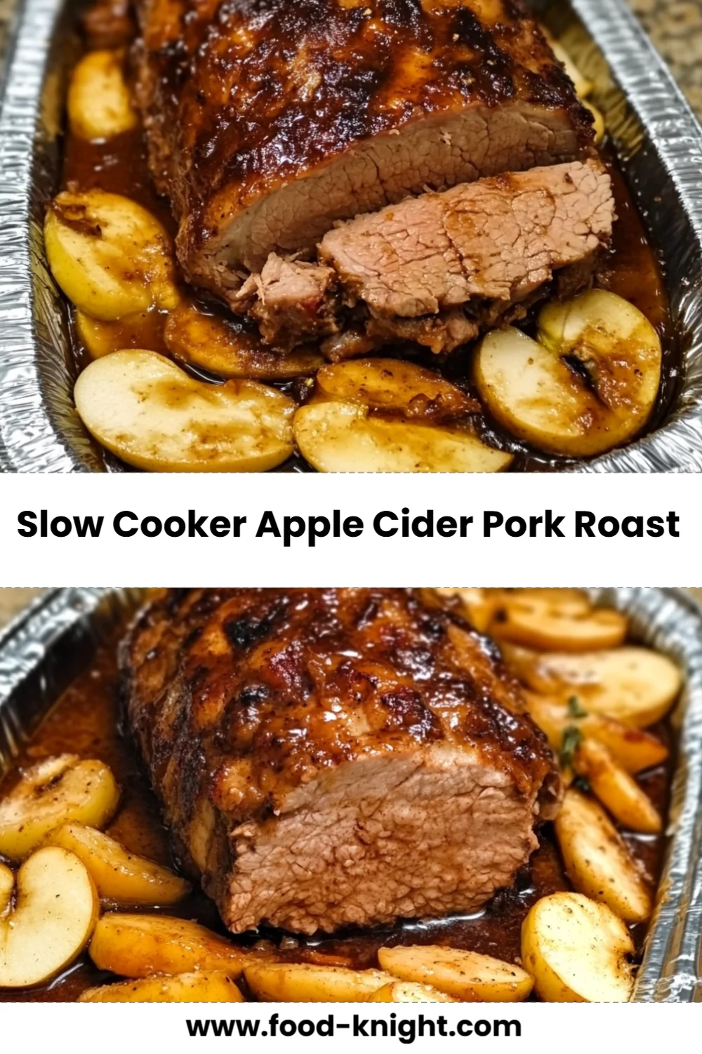 Delicious Slow Cooker Apple Cider Pork Roast Recipe
