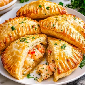 Deliciously Easy Creamy Seafood Stuffed Hand Pies Recipe
