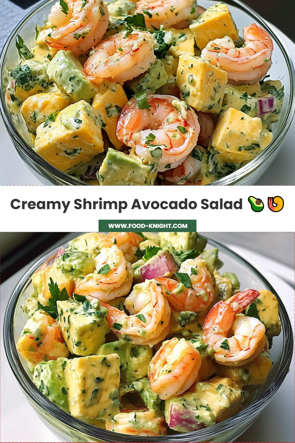Deliciously Easy Creamy Shrimp Avocado Salad Recipe
