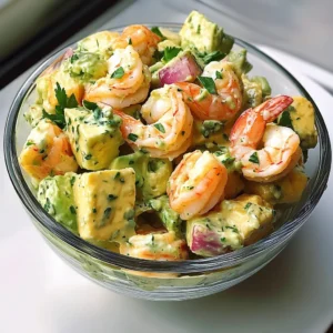 Deliciously Easy Creamy Shrimp Avocado Salad Recipe