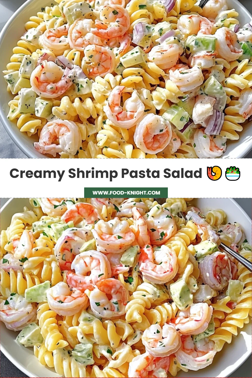 Deliciously Easy Creamy Shrimp Pasta Salad Recipe