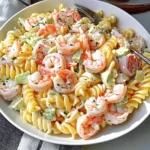 Deliciously Easy Creamy Shrimp Pasta Salad Recipe
