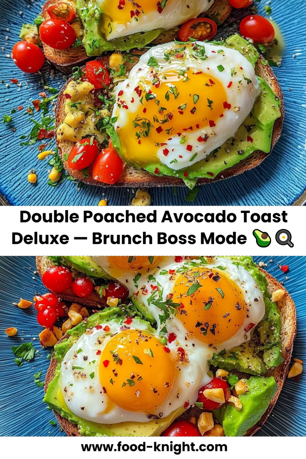 Double Poached Avocado Toast Deluxe Recipe (Your New Favorite Brunch!)