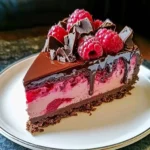 Easy Chocolate Raspberry Cheesecake Recipe