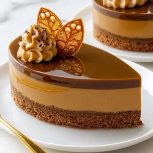 Lotus Caramel Entremet Recipe (Decadent and Easy!)