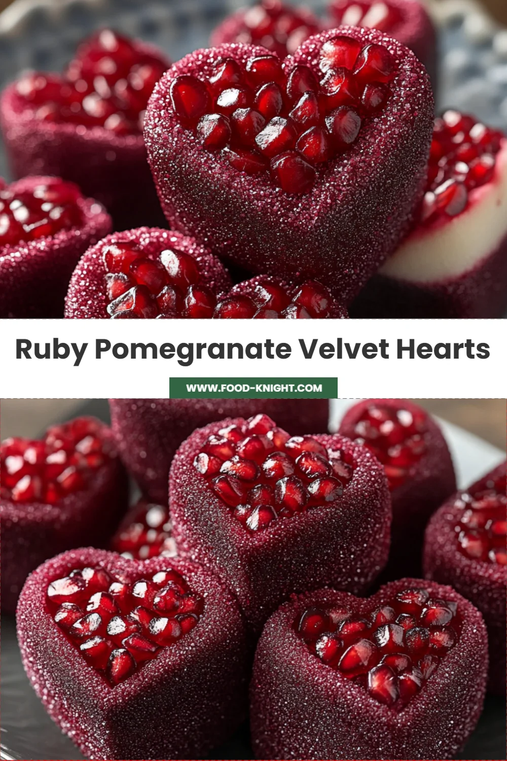 Ruby Pomegranate Velvet Hearts Recipe (Elegant and Easy!)