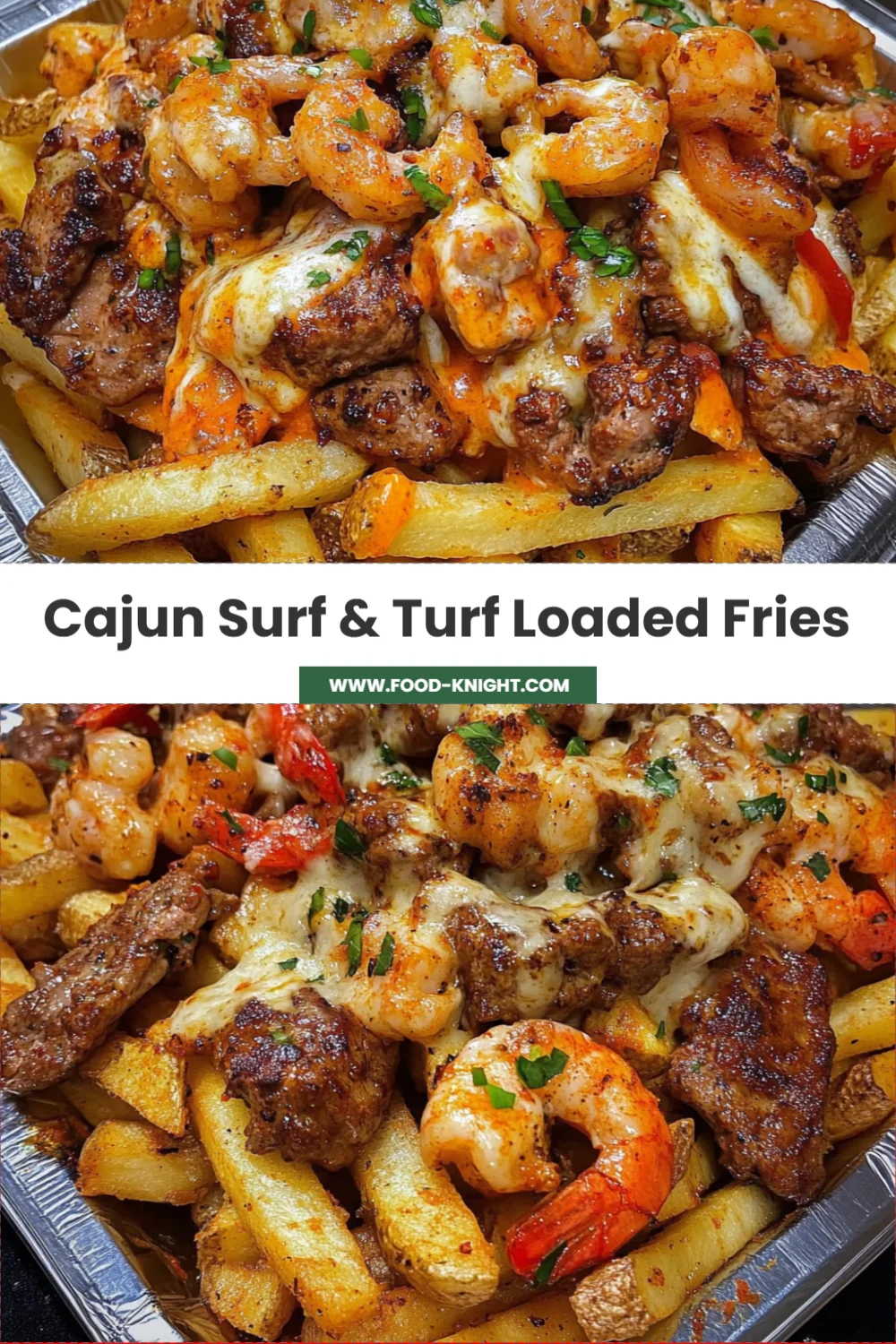 Cajun Surf & Turf Loaded Fries Recipe