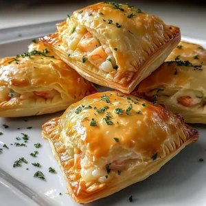 Creamy Crab and Shrimp Puff Pastry Bites Recipe