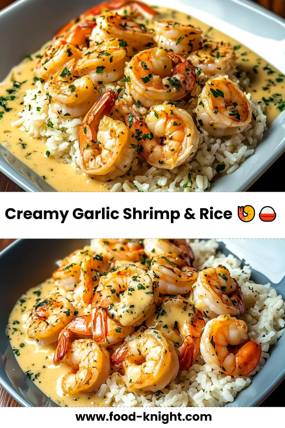 Creamy Garlic Shrimp and Rice Recipe (Quick and Easy!)