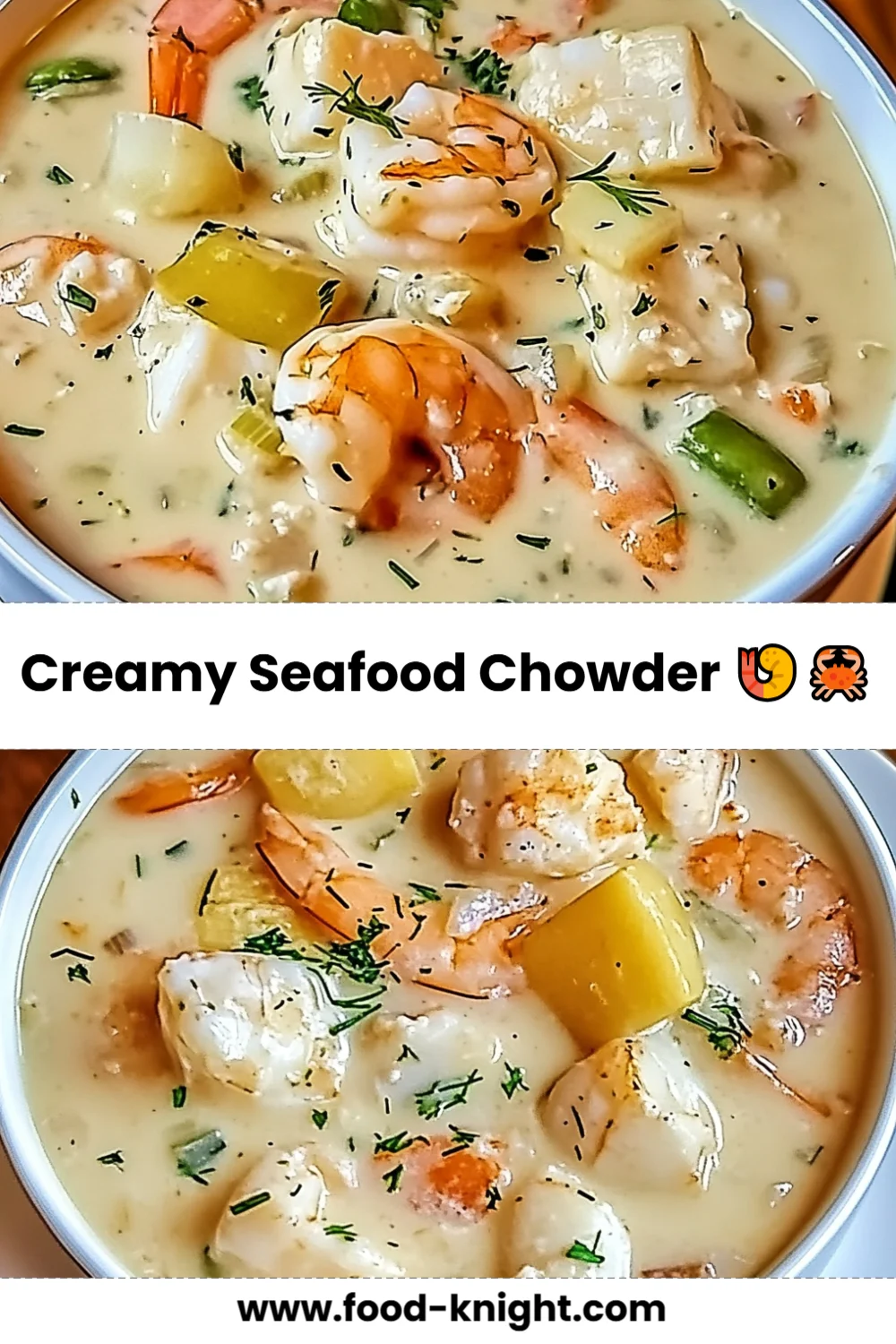 Creamy Seafood Chowder Recipe (Quick and Comforting)