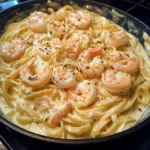 Creamy Shrimp Alfredo Linguine Recipe (Quick and Delicious!)