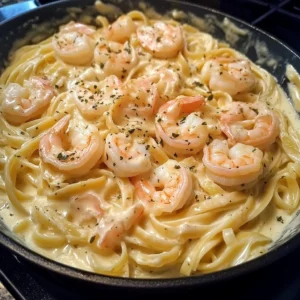 Creamy Shrimp Alfredo Linguine Recipe (Quick and Delicious!)