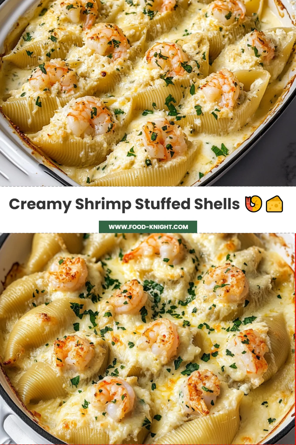 Creamy Shrimp Stuffed Shells Recipe (Easy and Delicious!)