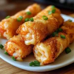 Crispy Cheesy Shrimp Rolls Recipe