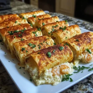 Crispy Creamy Shrimp Chimichangas Recipe