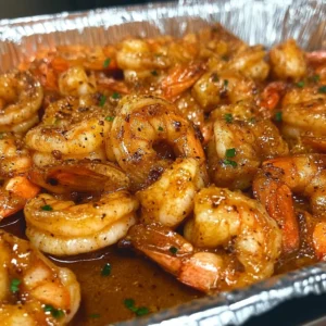 Delicious New Orleans Cajun Butter Shrimp Tray Recipe