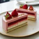 Delightful Strawberry Vanilla Entremet Recipe