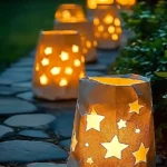DIY Paper Bag Lanterns Recipe