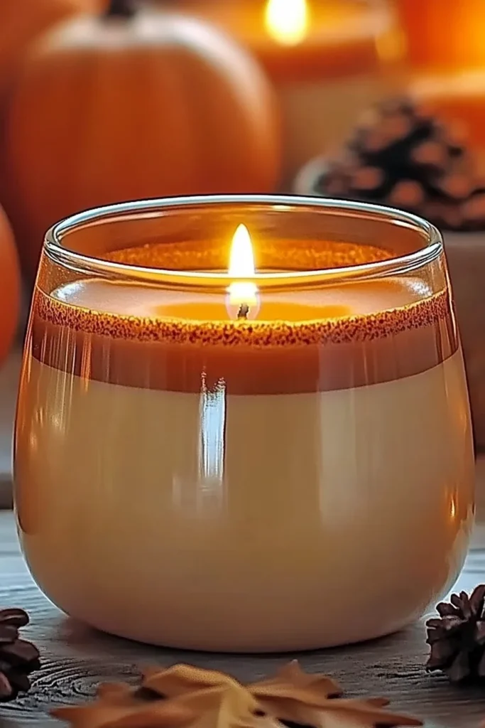 DIY Pumpkin Spice Soy Candles Recipe