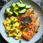 Easy Salmon and Scrambled Eggs Power Breakfast Recipe