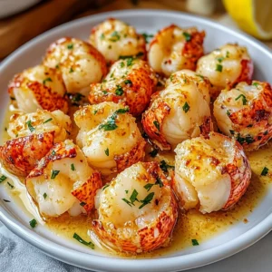 Garlic Butter Lobster Bites Recipe (Quick and Easy!)
