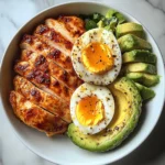 High-Protein Chicken, Eggs & Avocado Power Plate Recipe