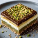 Pistachio Kunafa Cheesecake Bars Recipe (Heavenly Delight!)