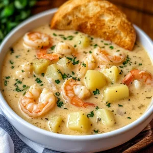 Creamy Shrimp and Potato Chowder Recipe (Ready in 30 Minutes!)