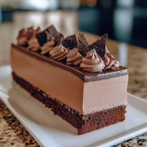 Decadent Espresso-Chocolate Mousse Cake Recipe
