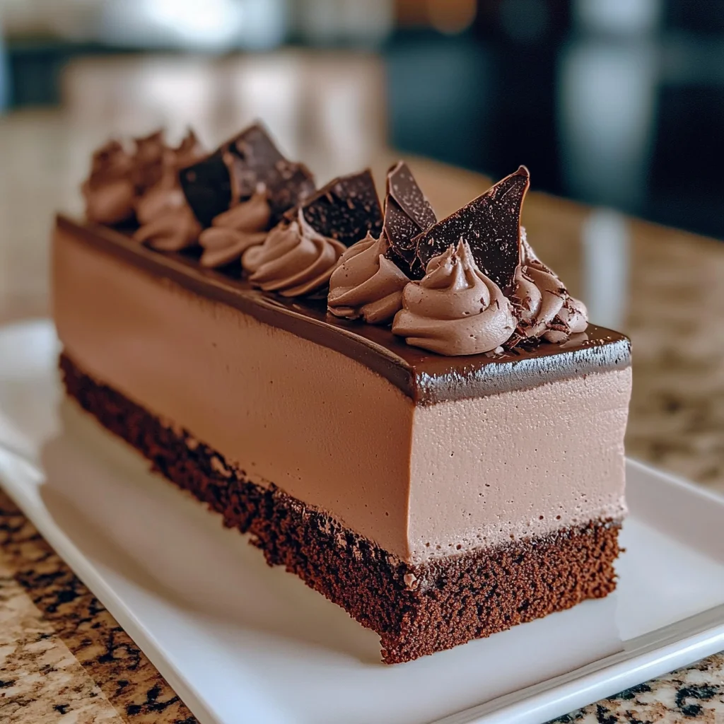 Decadent Espresso-Chocolate Mousse Cake Recipe