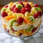 Delightful Creamy Fruit Trifle Recipe