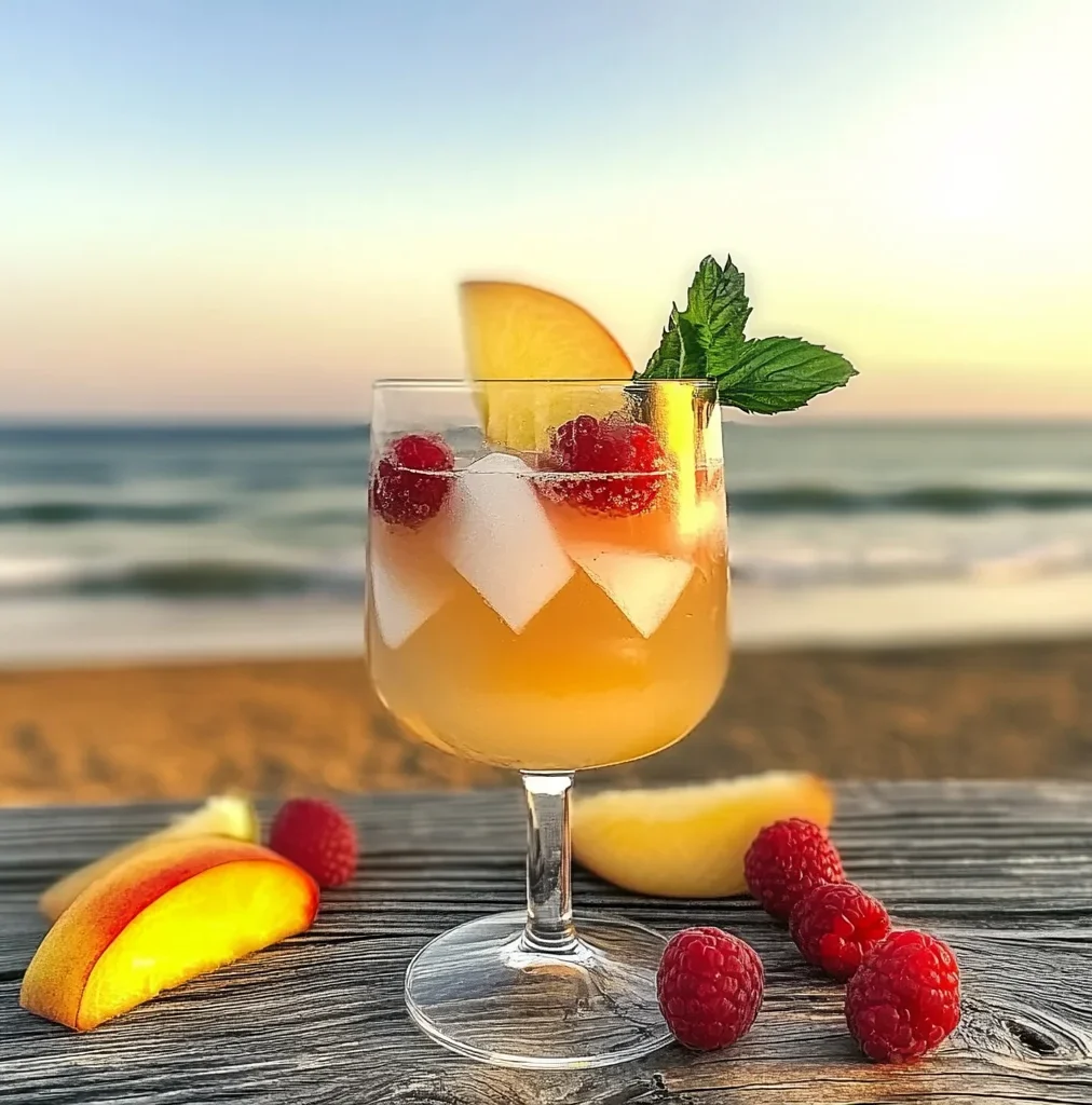 Delightful Raspberry Peach Sangria Recipe (Perfect for Any Occasion)