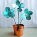 DIY Nail Polish Wire Flowers Tutorial