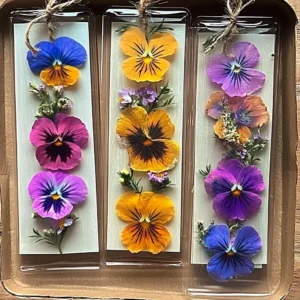 DIY Pressed Flower Bookmarks Tutorial