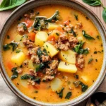 Easy Italian Sausage Potato Soup Recipe