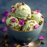 Floral Pistachio Rose Ice Cream Recipe (Delightfully Elegant!)