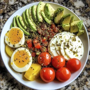 Mediterranean Protein Breakfast Bowl Recipe