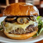 Mushroom Swiss Burger Delight Recipe (Easy and Delicious!)