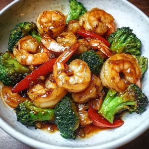 Quick Garlic Honey Shrimp & Broccoli Stir-Fry Recipe