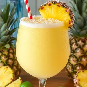 Refreshing Pineapple Coconut Daiquiri Recipe