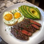 Steak, Eggs & Avocado Power Plate Recipe