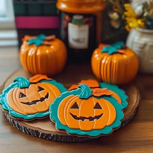 Adorable DIY Pumpkin Coasters Recipe