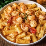 Cajun Lobster and Shrimp Rigatoni Recipe