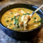 Deliciously Easy Crock Pot Green Enchilada Chicken Soup Recipe