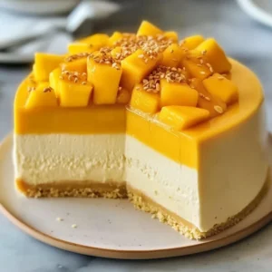 Delightful Mango Vanilla Cheesecake Recipe